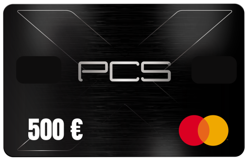 recharge pcs 500 €